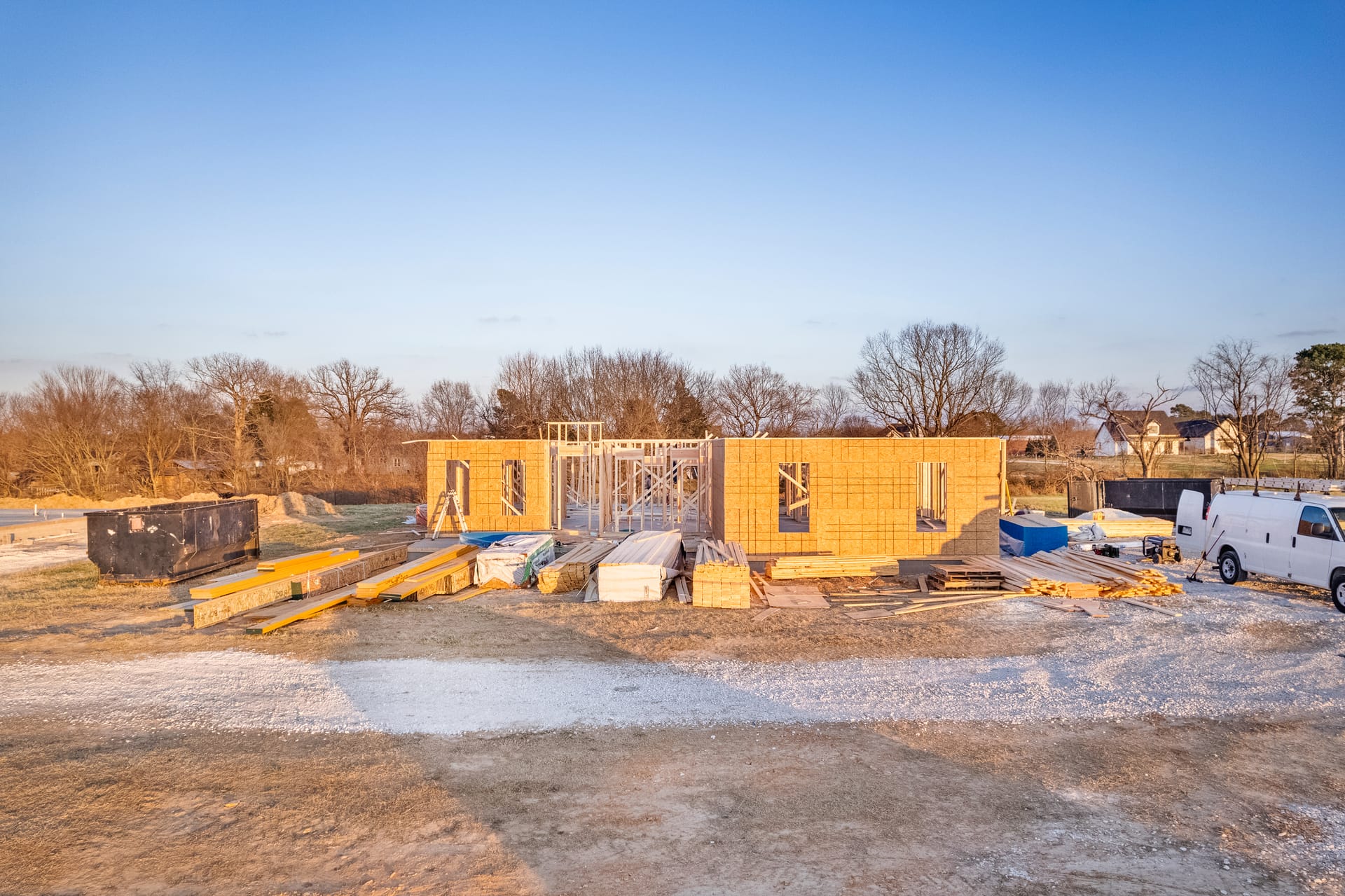 Home under construction