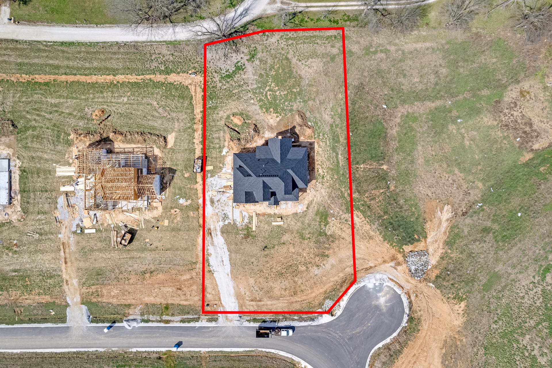 Custom home progress