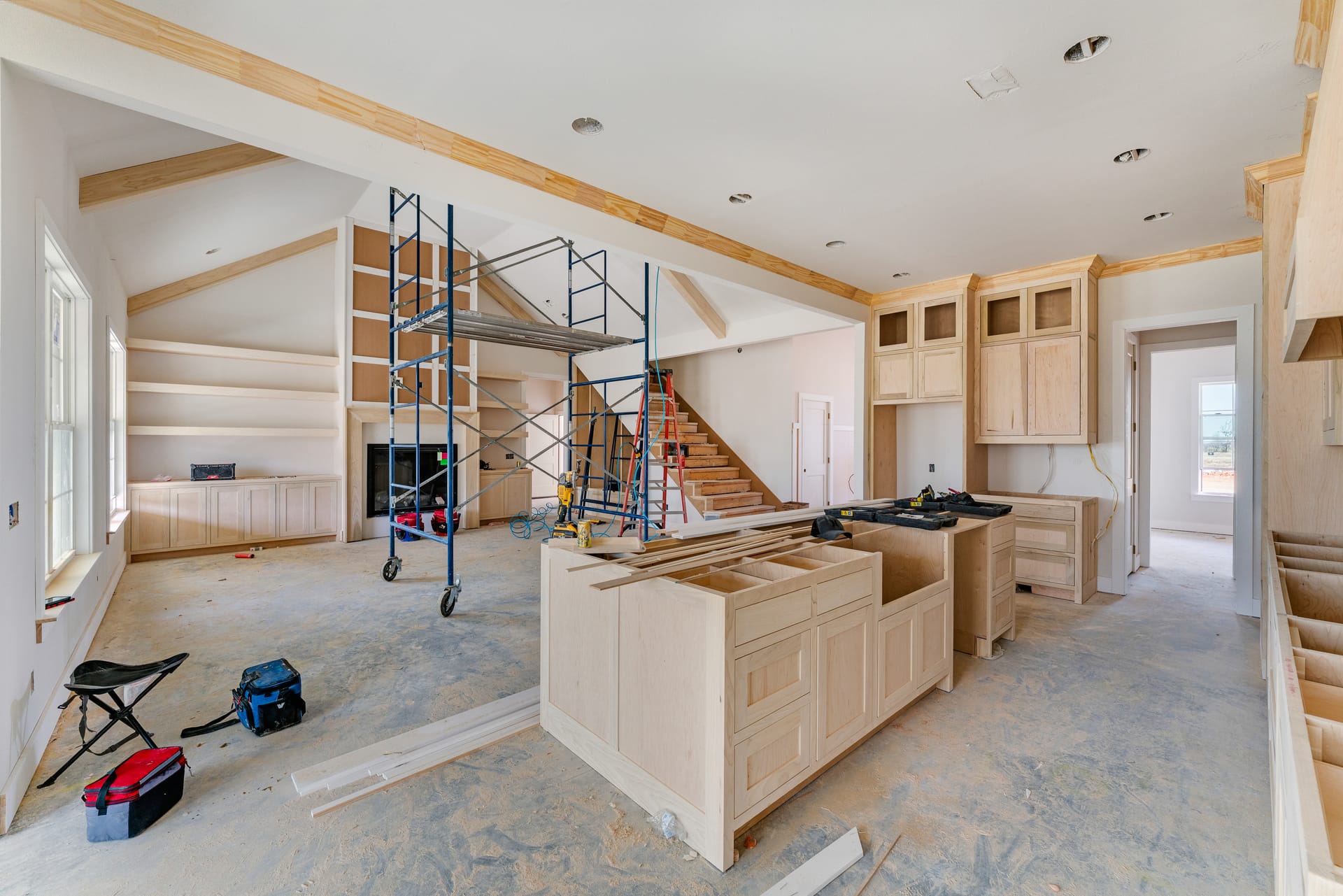 Home under construction